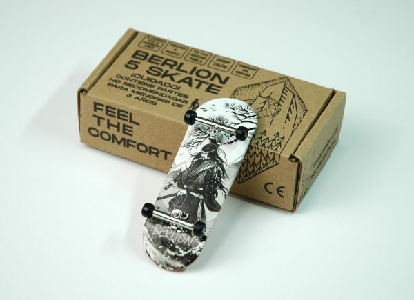 Fingerboard completo samurai Berlion 34mm - Imagen 2