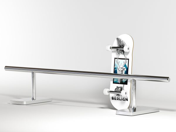 Barandilla rail fingerboard profesional desmontable - Imagen 4