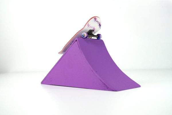 Mini Rampa 2 en 1 Handmade – Quarter + Plano | Berlion Fingerboard profesional - Imagen 5