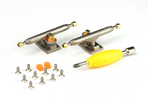 Ejes trucks fingerboard profesional 36mm light - Imagen 2
