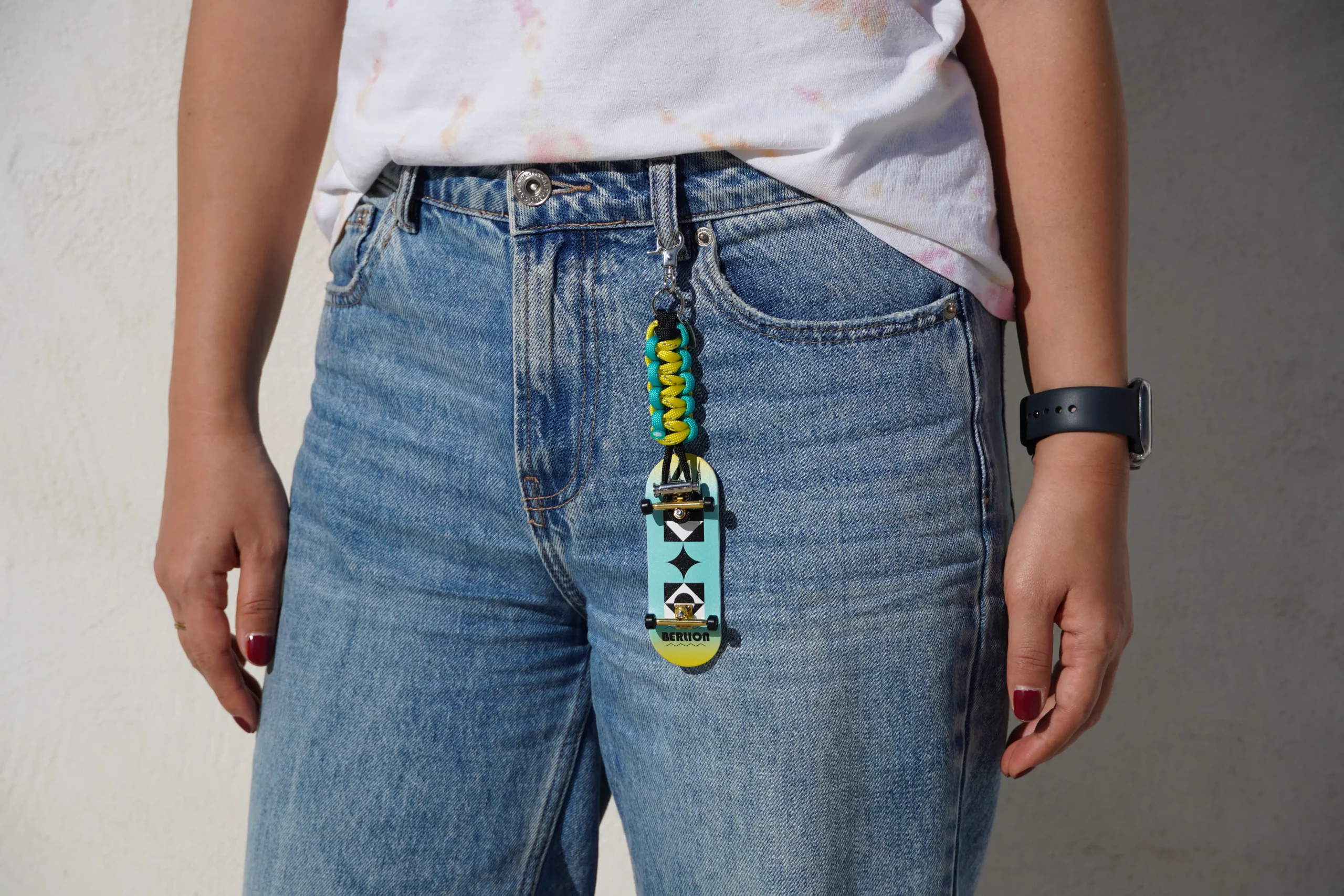 Llavero Porta Fingerboard Profesional hecho a mano - Imagen 7