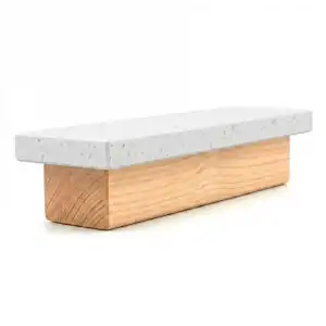 Banco Ledge Madera y Piedra para Fingerboard Profesional | Obstáculo BERLION